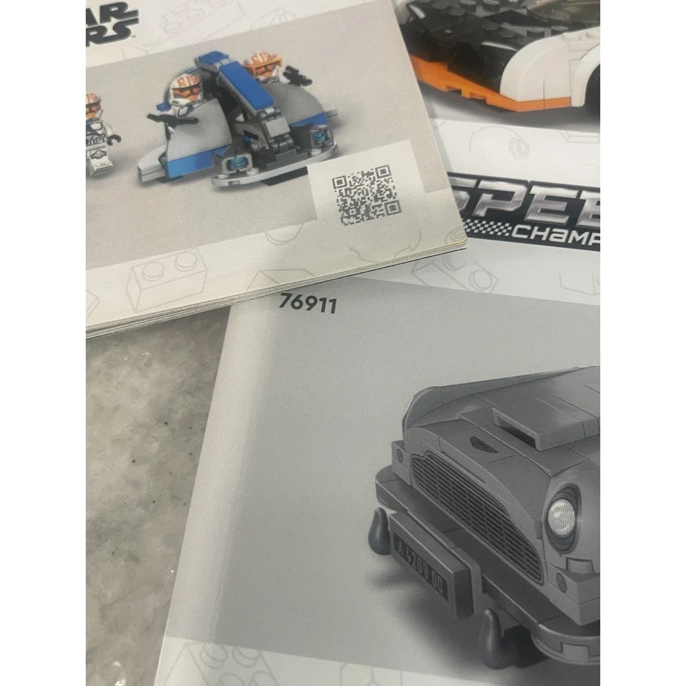 LEGO Instruction Manual Lot Harry Potter Star Wars Speed Champions Technic
